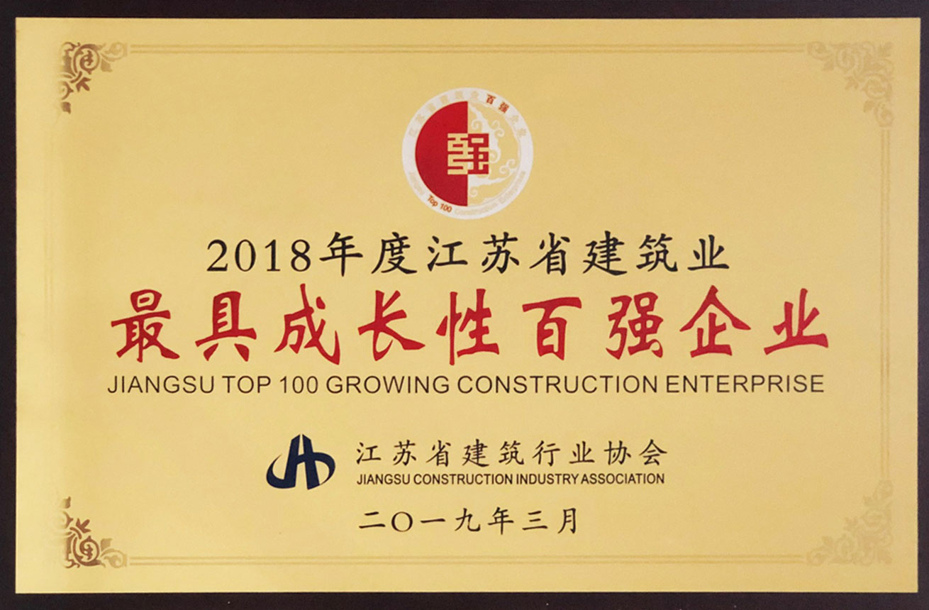 建筑业协会2018年度百强企业
